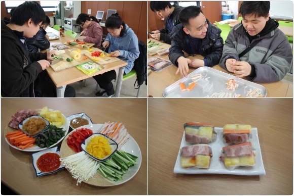 성인여가 요리교실(월남쌈) 성인여가 요리교실(월남쌈)