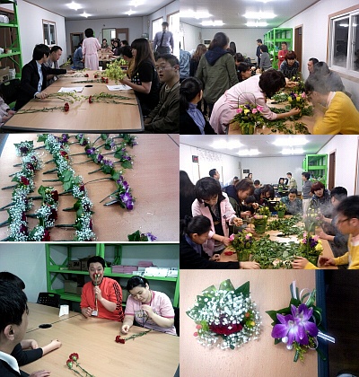 태화마포보호작업장 매주금요일마다 진행되는 "원예치료" 태화마포보호작업장 매주금요일마다 진행되는 "원예치료"