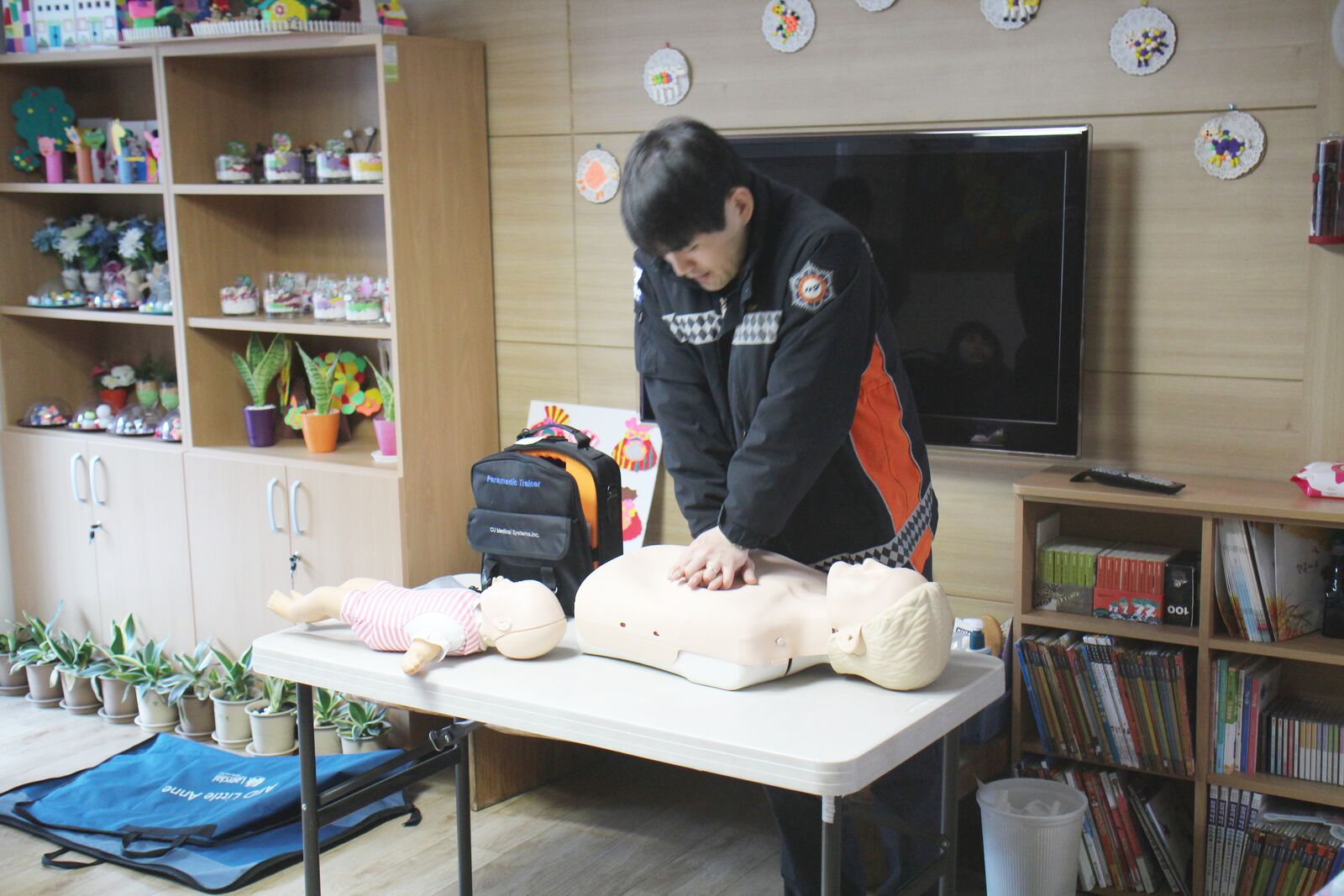 소방교육 및 훈련이 진행되었습니다.