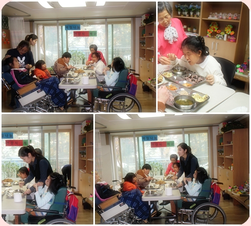 "계절나눔 건강식 제공" "계절나눔 건강식 제공"