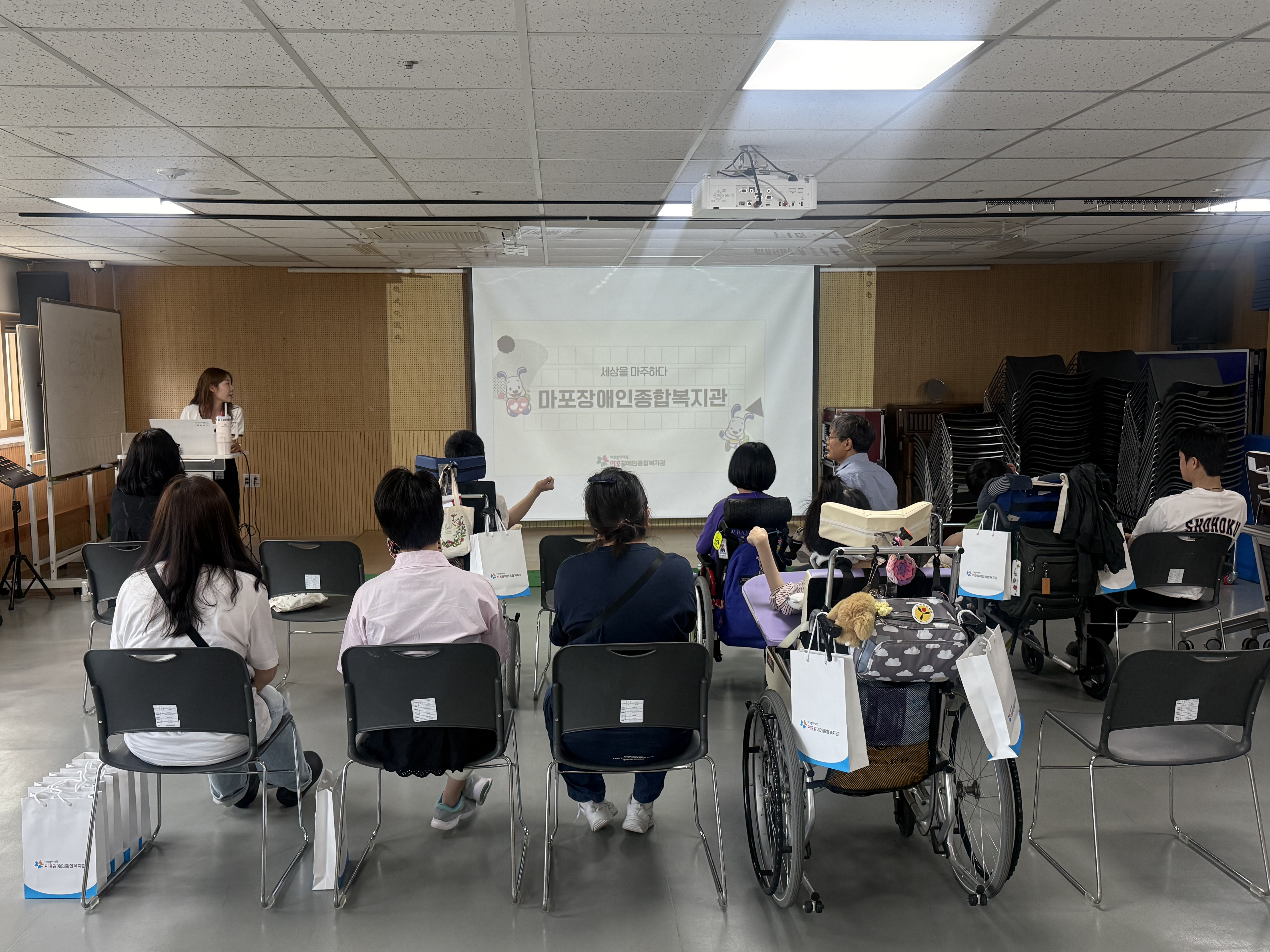 한국우진학교 기관방문