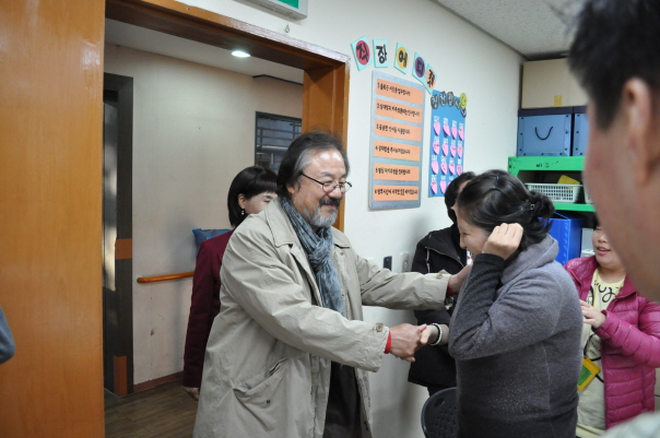 태화복지재단 홍보대사 탤런트 정동환님 방문