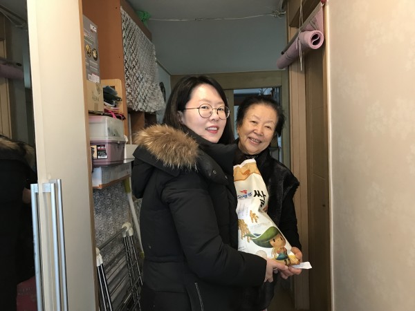 설명절 선물을 지원하였습니다!